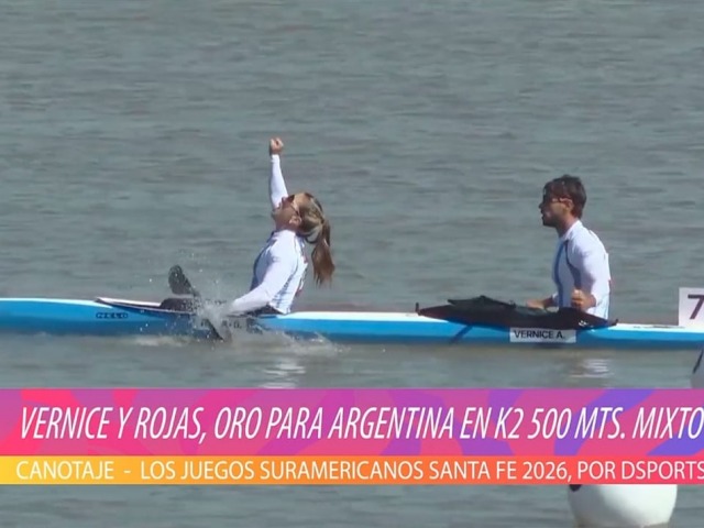 Sigue la cosecha de Vernice: tercera dorada en los Odesur
